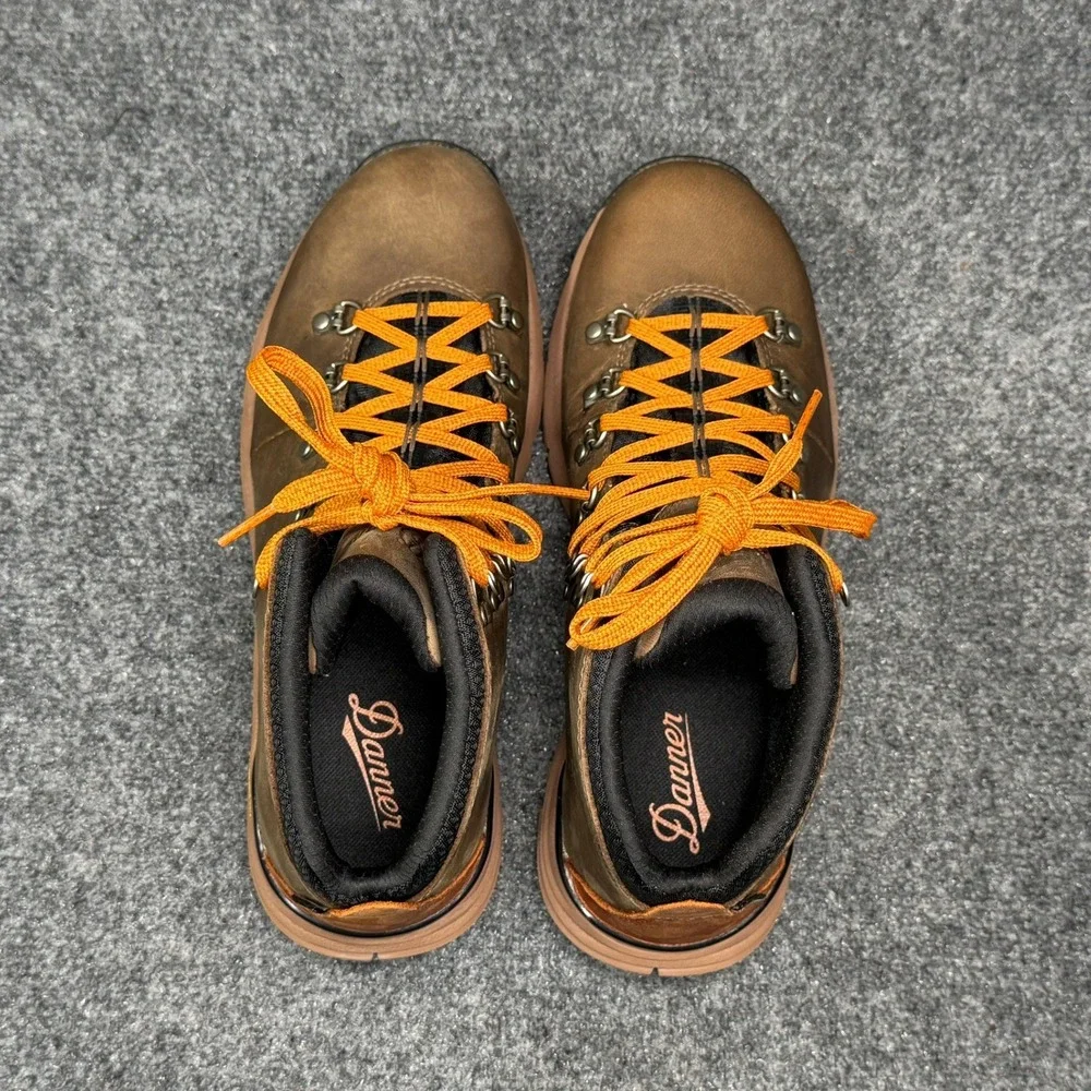 Danner Mountain 600 Hiking Boots‎ Men's 8.5 Chocolate Chip Golden Oak Leather